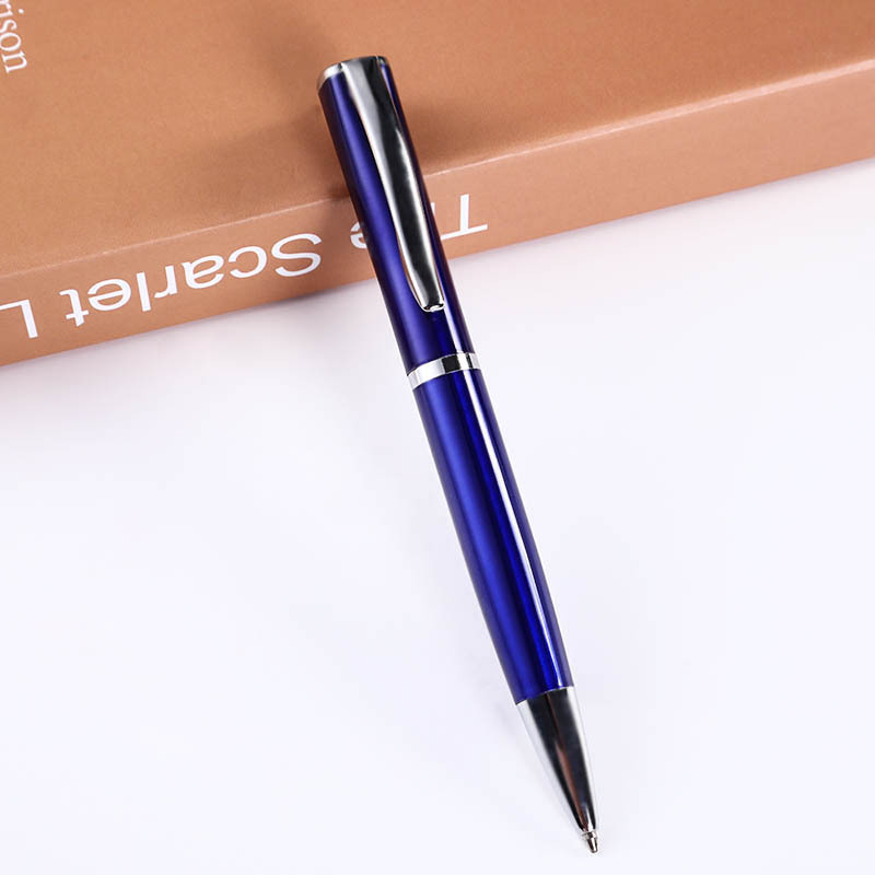 Fábrica al por mayor de metal bolígrafo publicidad regalo pluma metal negocio bolígrafo personalizado aceite pluma Oficina