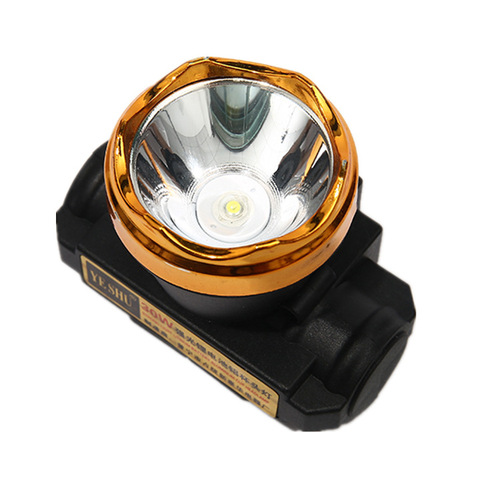 Factory direct sales LED strong light headlight, head-mounted night fishing light, rechargeable outdoor light, Shiyuan store supply