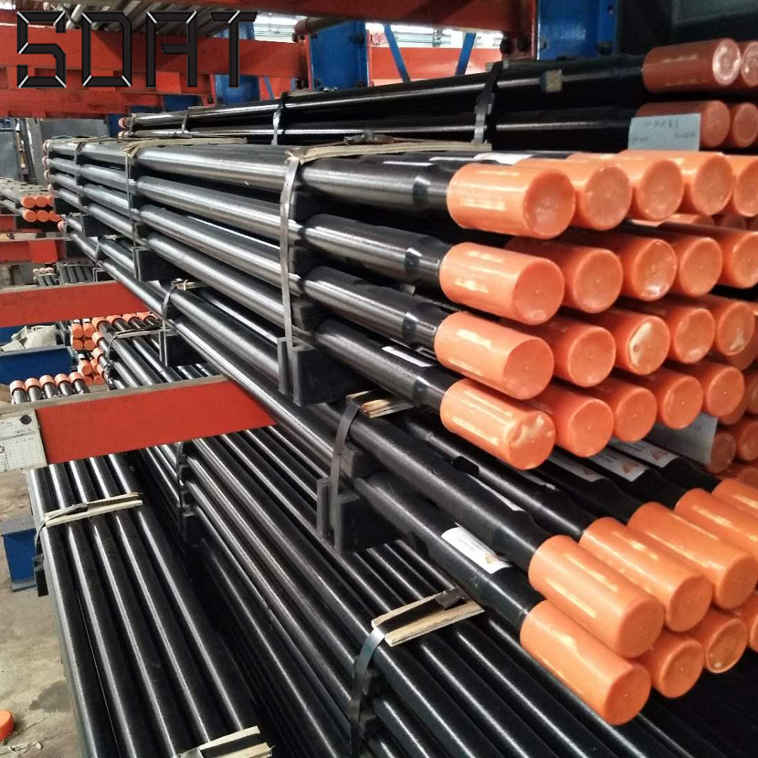 供应 4.88米T38/57台车掘进钻杆  液压钻杆 快接钻杆