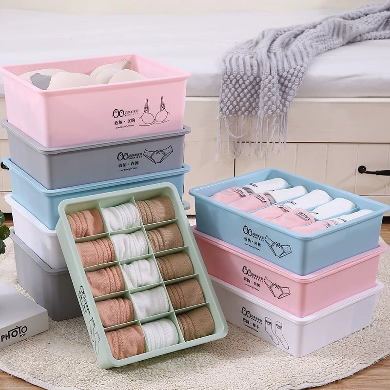 Shorts, underwear, socks, storage box