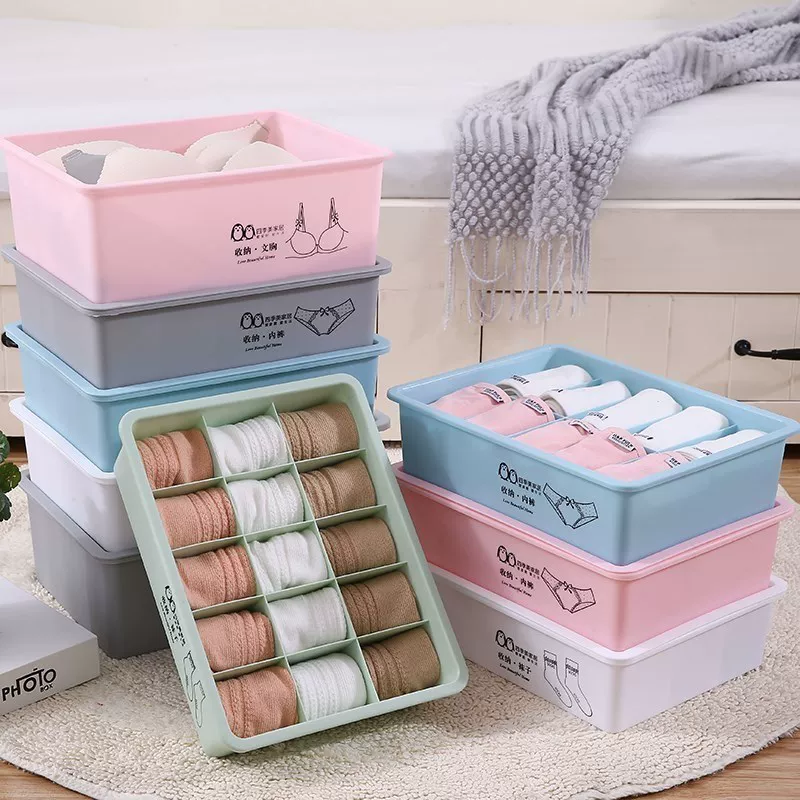 Shorts, underwear, socks, storage box
