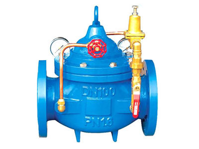 厂家供应 铸铁水利控制阀门 可调式减压稳压阀 200X先导式减压阀