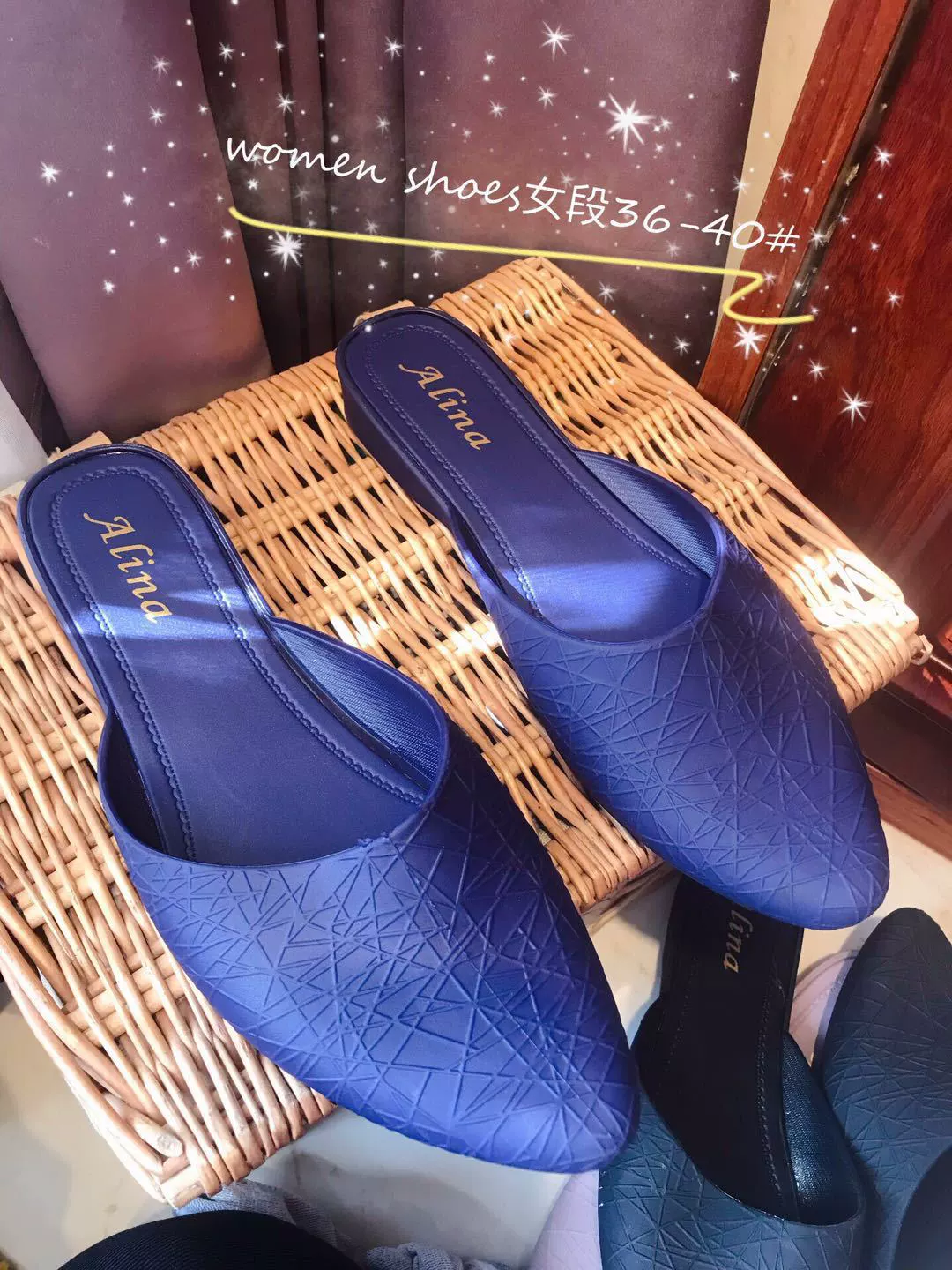 Весна и Осень Новый Баотоу Половина на каблуке ленивый желе