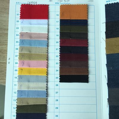 全棉斜纹磨毛 16*16斜纹弹力碳磨 休闲外套裙裤服装面料|ms