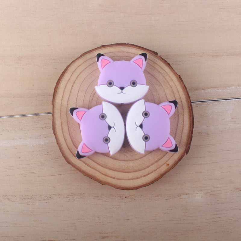 Directo de fábrica de calidad alimentaria de silicona Kaola teether perlas a granel Kaola joyería tesoro molienda teether perlas al por mayor