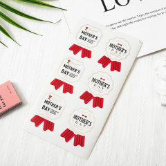 感恩母親節裝飾貼 MOTHER S DAY 烘焙甜品貼紙 禮盒謝謝你貼紙
