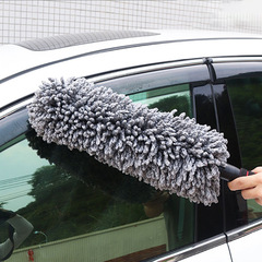 Round Head Dust Cleaning Car Brush, Extendable Car Dust Sweeper, Car Accessory, Wax Dust Removal Brush, In-Car Cleaning
