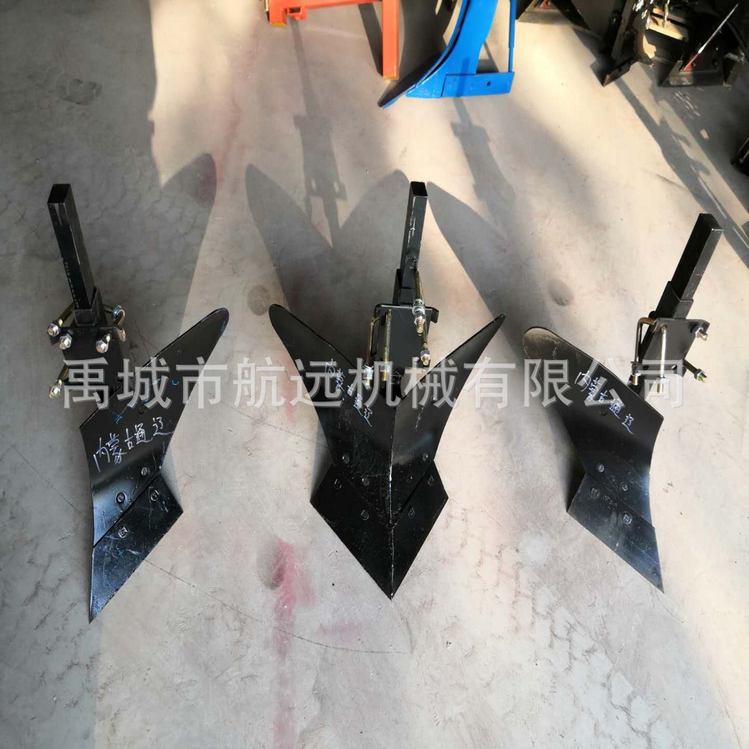 配套旋耕机后边的开沟起垄犁头 高低可调 红薯蔬菜起垄双面犁头-阿里巴巴