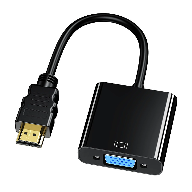 Граничный HDMI к VGA кабель с аудио питание 1080p ротатор ноутбук компьютер дисплей высокого разрешения соединение