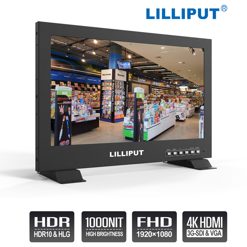 LILLIPUT 利利普1000高亮HDR 4K HDMI SDI全高清显示器 PVM150S