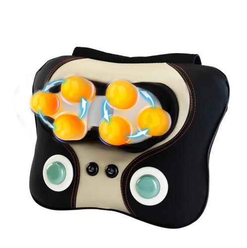 Neck Massager Back and Shoulder Massage Pillow Household Multi-functional Full Body Massage Cushion Chair Pad Direct Manufacturer Sale