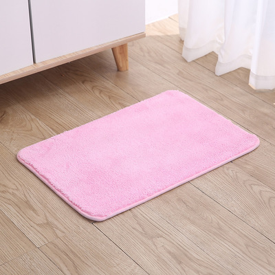 Shower Room Solid Fibrils Wet and dry separate Absorbent mats thickening non-slip Villus Stall Quick drying The door Doormat