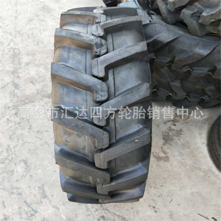 现货农用9.5-16 农业拖拉机轮胎 联合收割机 加高R1人字花纹