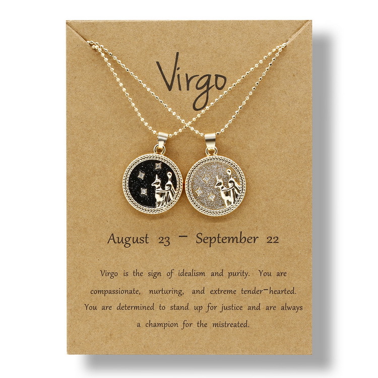 Fashion Constellation Alloy Plating Womenu0027S Pendant Necklace 1 Piece