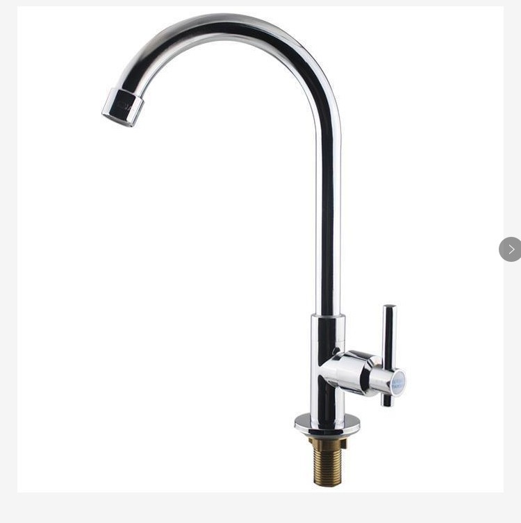 Kitchen single-cooling faucet, single-pipe cold water, full copper, 4-point stainless steel, sink, faucet, bathroom wholesale undefined