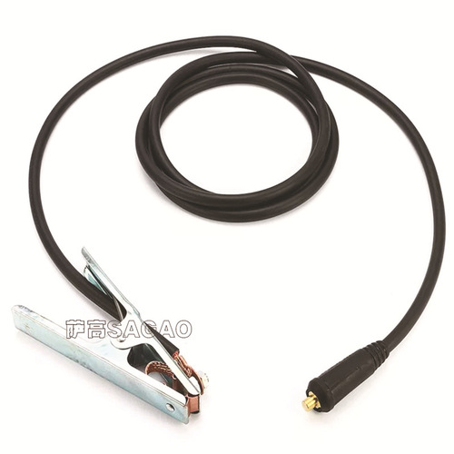 Cross-border 300A welding wire quick connector with quick plug 500A ground wire welding machine argon arc welding machine ground wire ground clamp