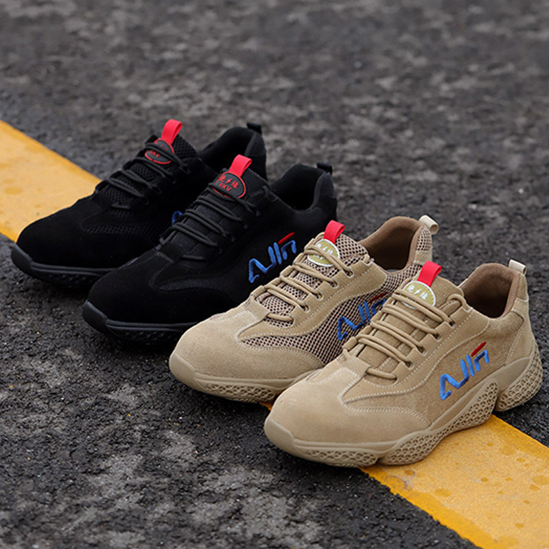 夏季劳保鞋 钢包头防砸防刺穿透气耐磨防护安全鞋防护鞋