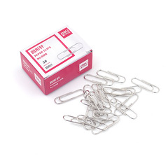 得力辦公文具 別針扣針裝訂用品/回形針/0018回形針 盒裝100隻裝