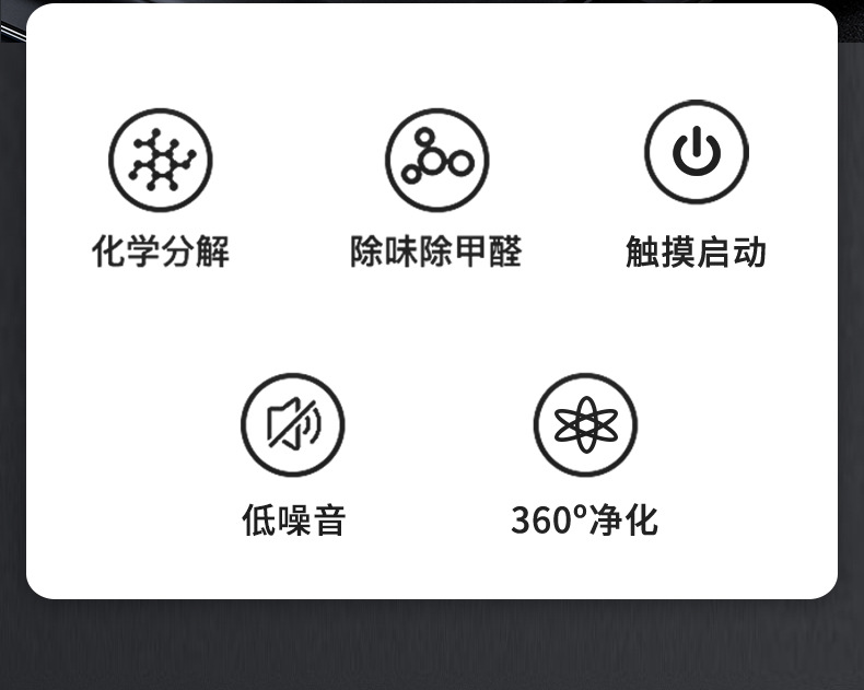 New car car purifier car intelligent aromatherapy machine deodorant air anion small cartoon puppy