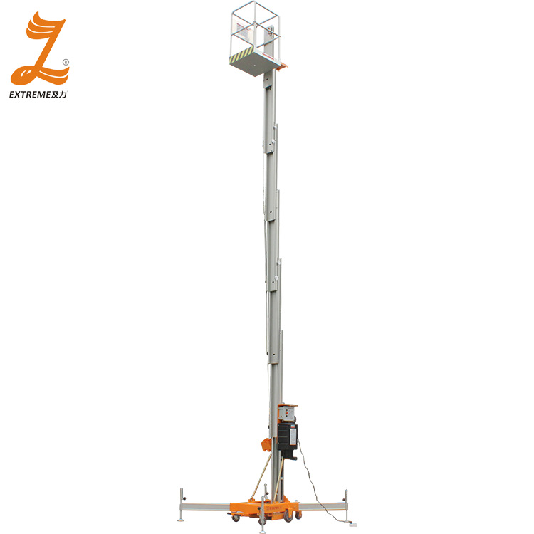 Zhuhai Aerial platform Priced Mast elevator Lifting platform 6 m