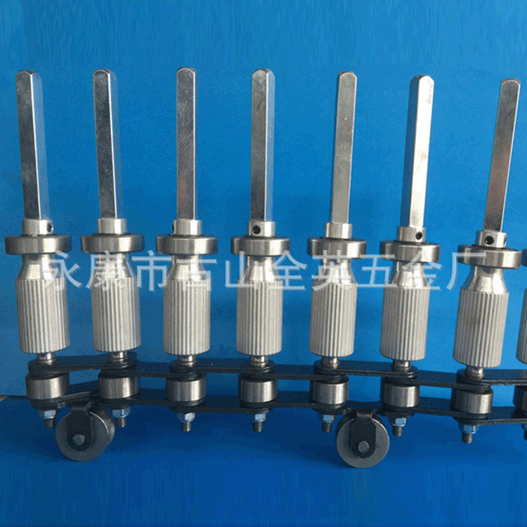 厂家批发涂装链条碳钢链条平板链条耐高温喷锅可用链条治具