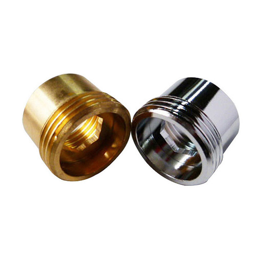 Full copper washing machine faucet, washing machine 6-inch adapter, 4-inch internal thread to 6-inch external thread adapter