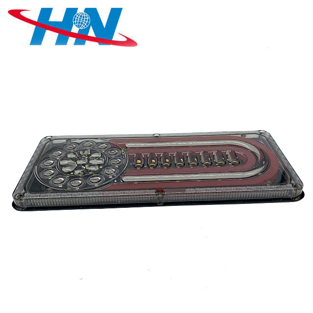 Camión camión bomba remolque 24VLED brillo fresco luz trasera luz de freno conjunto de luz lateral