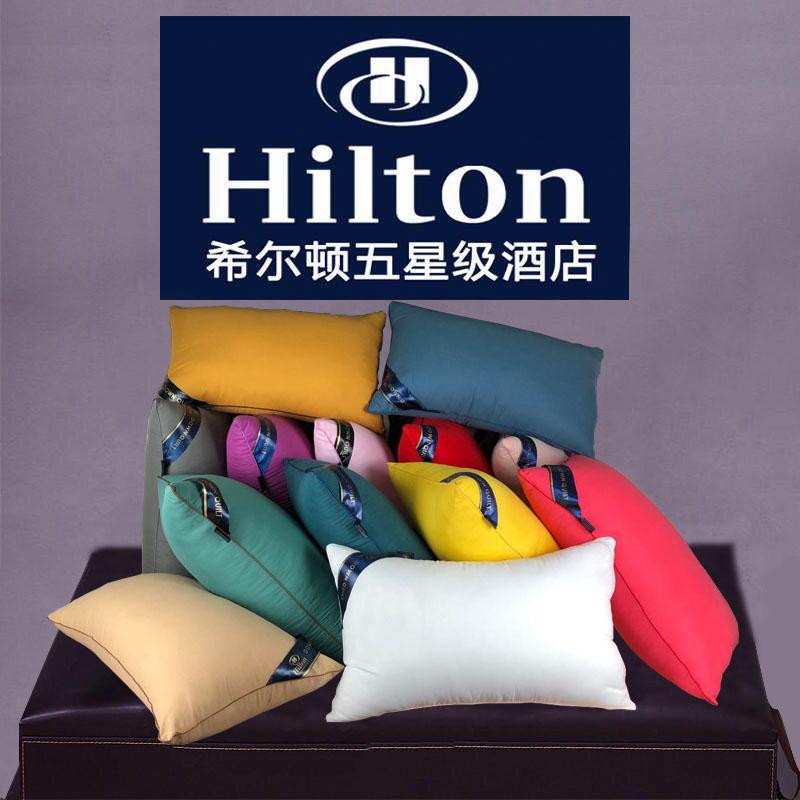 Hilton Hilton Pillow Pillow Core Five-Star Hilton Hotel Cervical Pillow Gift Wholesale