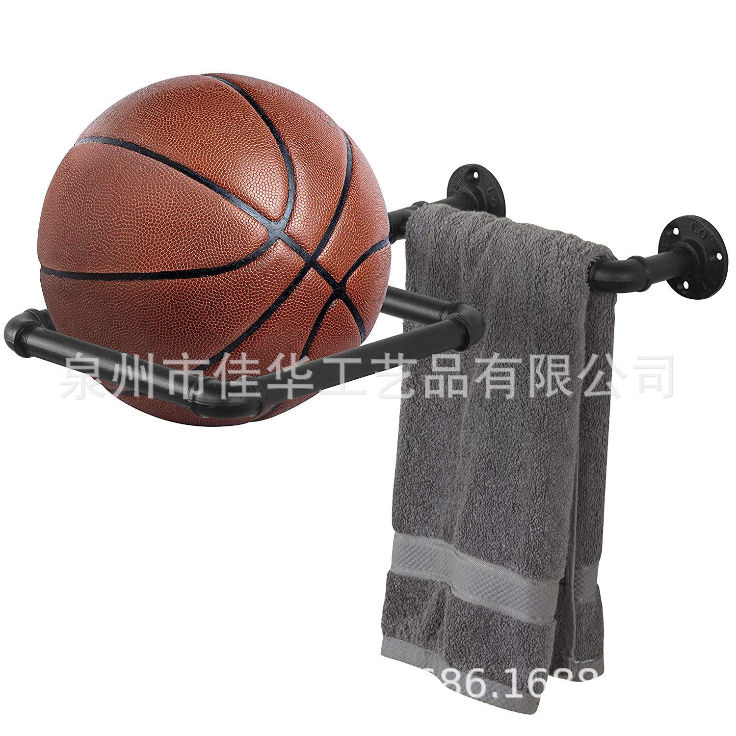 佳华体育器材收纳架 篮球足球健身球收纳架 壁挂|ms
