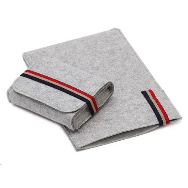 New felt computer bag tablet computer protective case Apple laptop iPad liner bag storage bag customization
