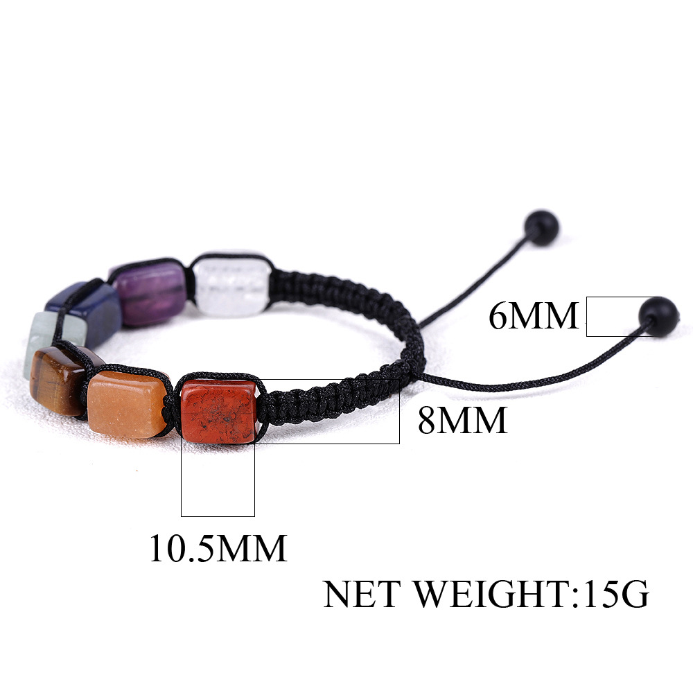 Einfacher Stil Geometrisch Achat Stein Unisex Armbänder display picture 1