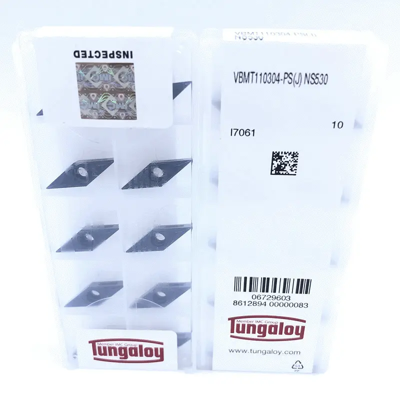 代理批发日本东芝Tungaloy泰珂洛数控车刀片VBMT110304-PS NS530