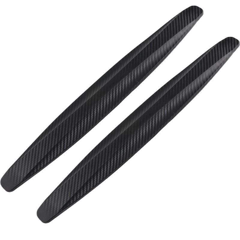 Pegatinas decorativas para parachoques del coche pala delantera y trasera tira antiarañazos tira adhesiva anticolisión suministros de modificación de cuerpo universal