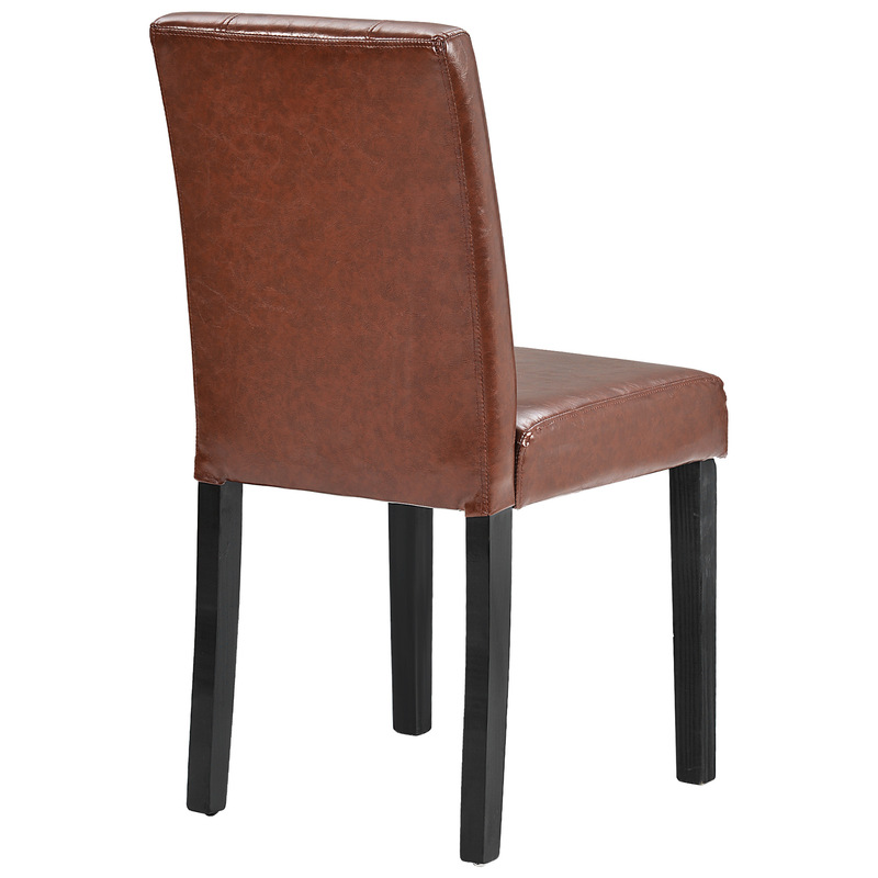 British dining chair artificial leather high back chair home chair suit Amazon Overseas warehouse in stock one-piece delivery