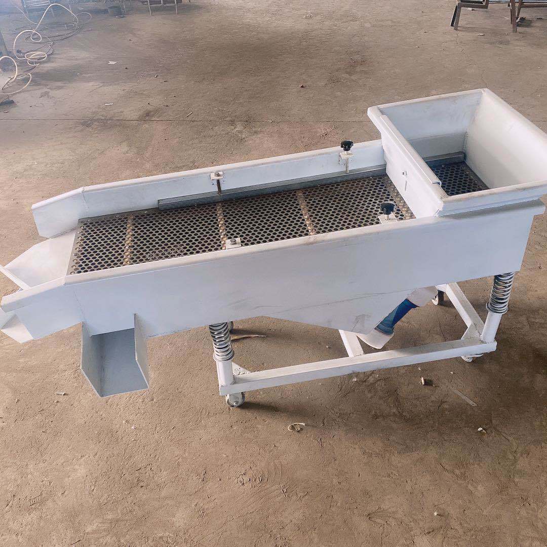 核桃仁直线震动筛选分级机  不锈钢定制粉末颗粒片材筛网 厂销