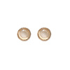 High quality earrings, design accessory from pearl, simple and elegant design, internet celebrity, trend of season, wholesale