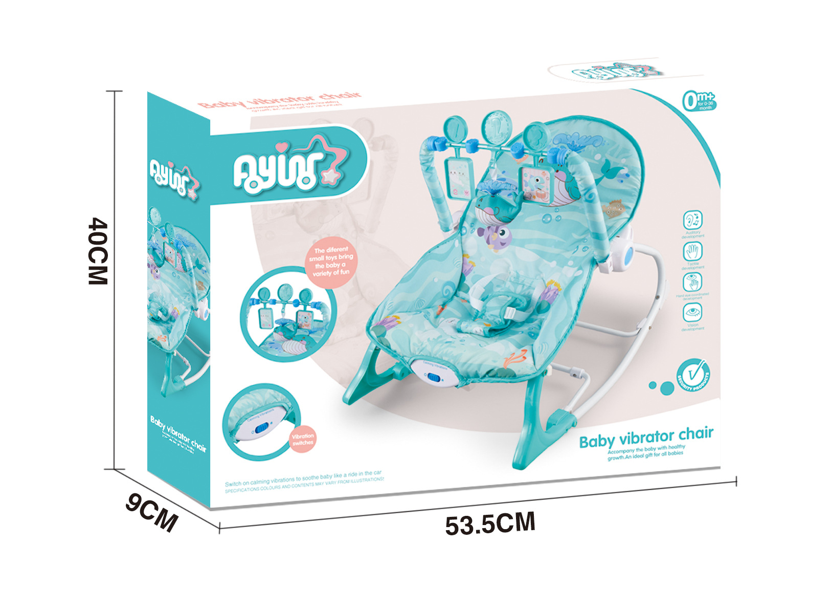 婴儿摇椅摇篮宝宝震动摇床详情图15