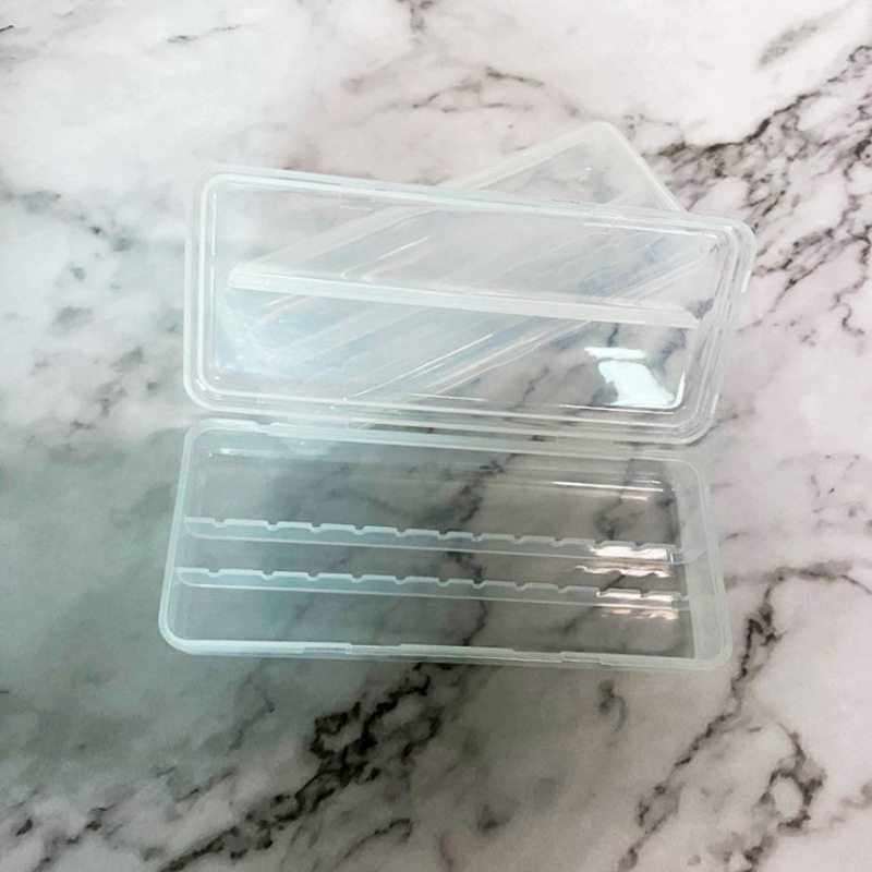 Caja de almacenamiento de cabeza de molienda de uñas transfronteriza Caja de pantalla de cabeza de molienda de 12 rejillas caja de cabeza de molienda de uñas de acero de tungsteno cerámico