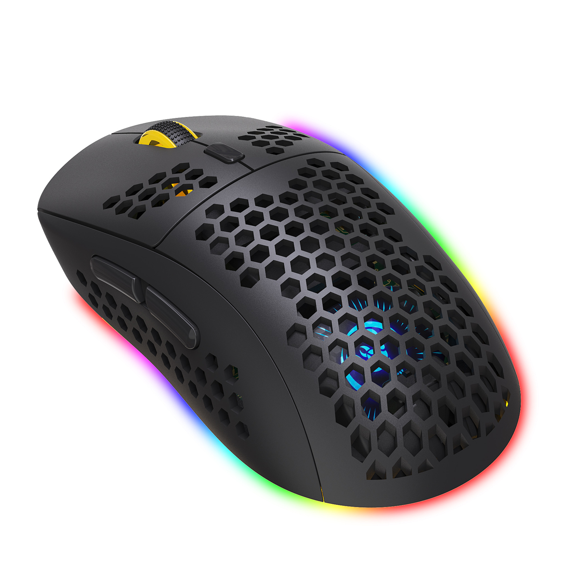 New 2.4G RGB Glow Wireless Gaming TYPE-C Charging Mouse 750mAh_voghion.com