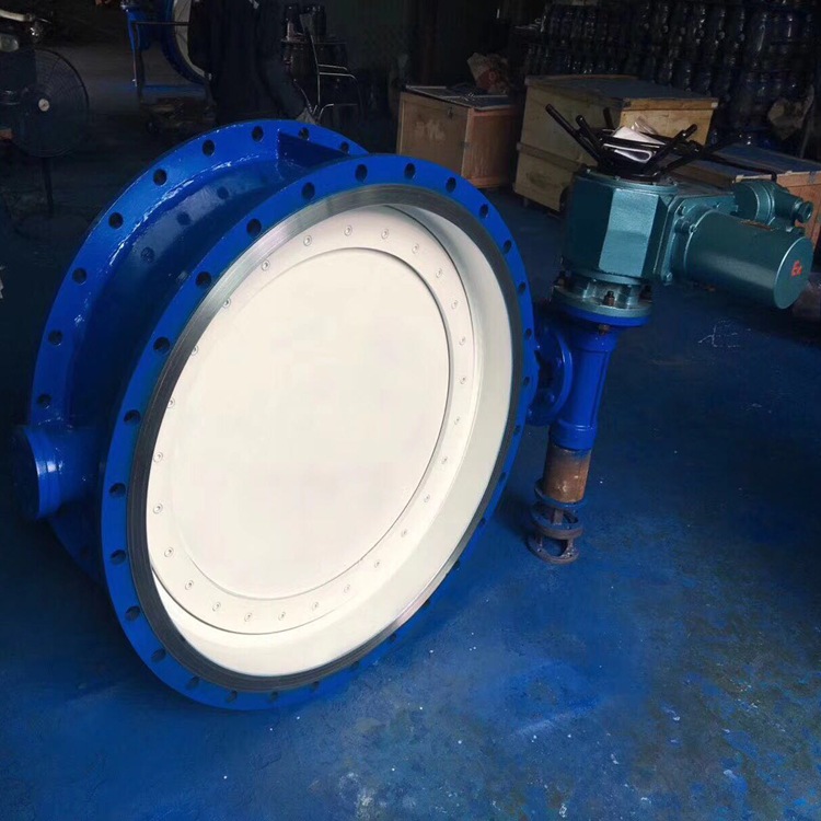 D943H-6电动蝶阀DN900手动电动两用电动蝶阀DN2000大口径法兰蝶阀