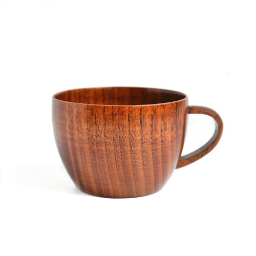 Manufacturer's supply creative Japanese jujube wood cup insulated tea cup wooden coffee cup drinking cup wholesale