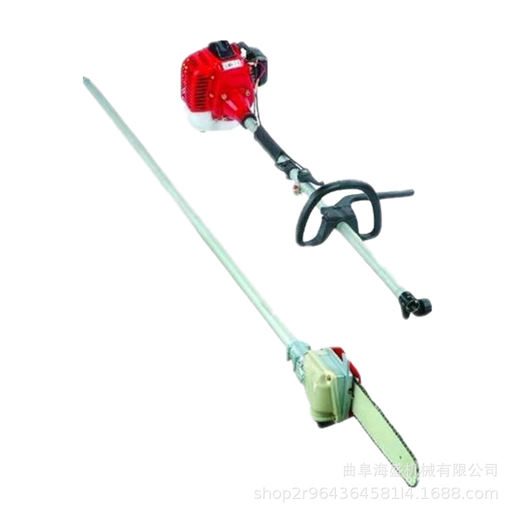 园林绿化管理高枝剪 多功能汽油高枝锯 苗木高树打枝机