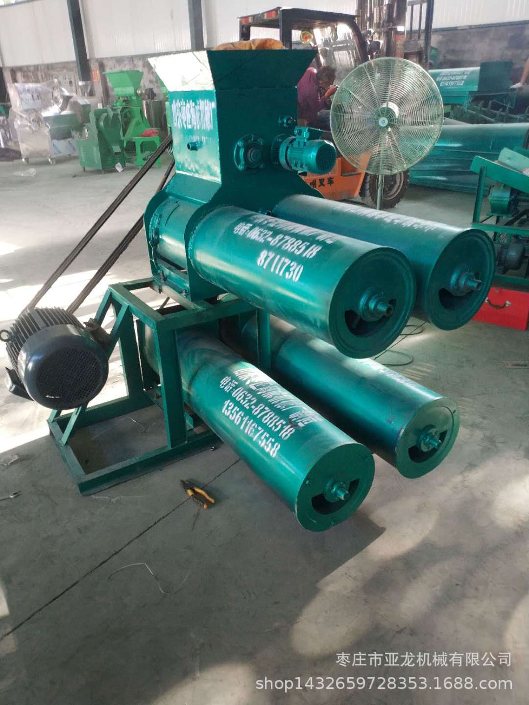 家庭用土豆淀粉机 新型山芋粉提取设备厂家 双筒红薯渣浆粉机