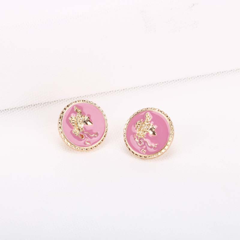 Fashion Oil Drop Earrings S925 Silver Needle  Korean Retro Flower  Women's Earrings display picture 2