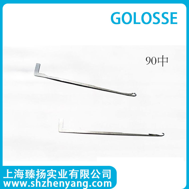 批发袜机织针90号中低加弹机配件袜机判色打样用针袜机配件