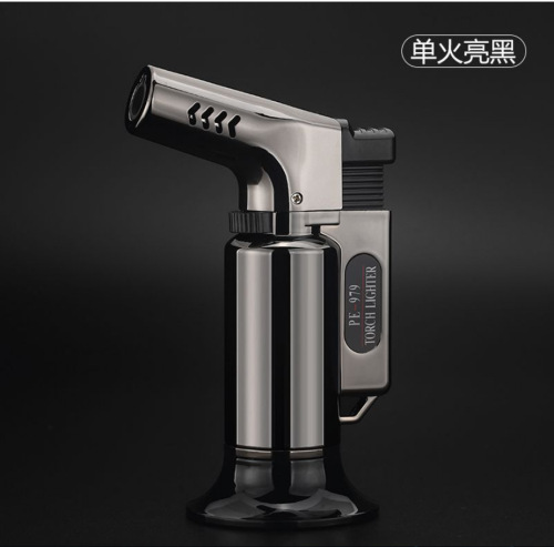 Factory direct sales three direct flush large welding gun spray gun barbecue kitchen lighter camping outdoor cigar lighting moxibustion