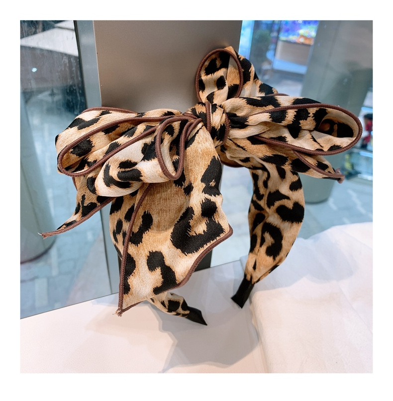 120g Weight Headwear Classification Festival Occasion Geometric, Lattice Pattern Women'S Gender Retro Style Red, Green, Blue, Yellow, Black Color Korean Retro Style Leopard Print Headband 19