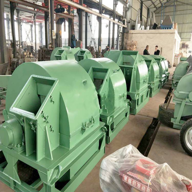时产4-6吨木材破碎机 锯末粉碎机 方木圆木破碎机碎木机