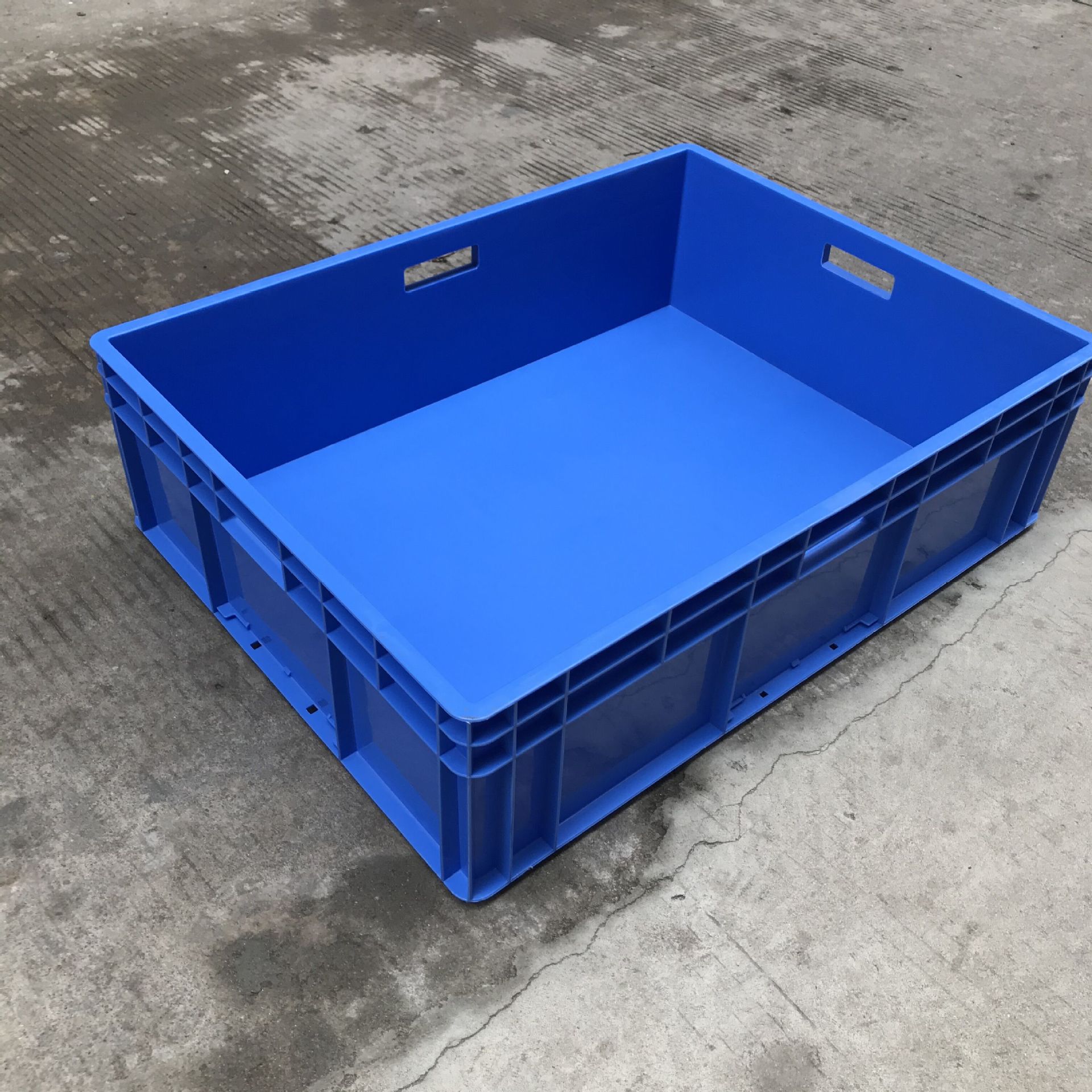 EU系列物流箱欧标汽配灰色物流箱塑料零件箱胶框塑料周转箱定制