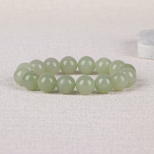 Hotan jade loose beads natural bracelets loose beads beads clear water jasper round beads multi-treasure beads DIY accessories dripping